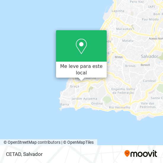 CETAD mapa