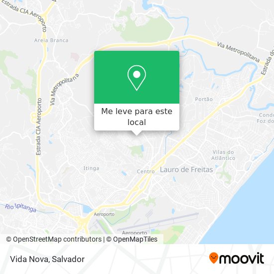 Vida Nova mapa