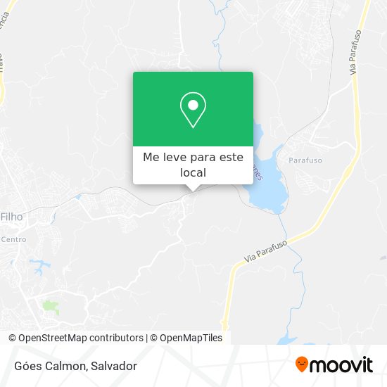 Góes Calmon mapa