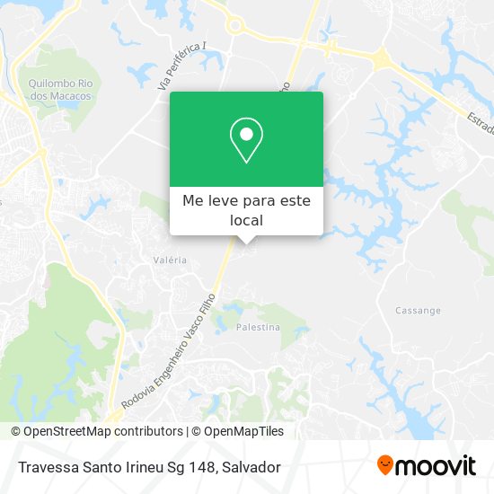 Travessa Santo Irineu Sg 148 mapa