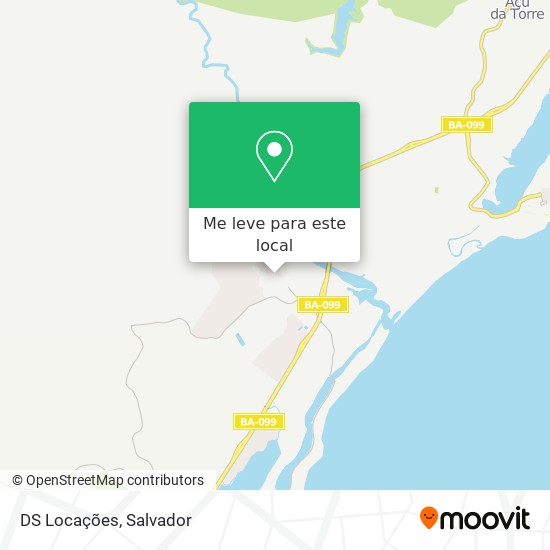 DS Locações mapa