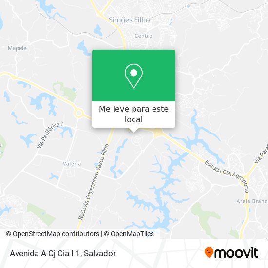Avenida A Cj Cia I 1 mapa