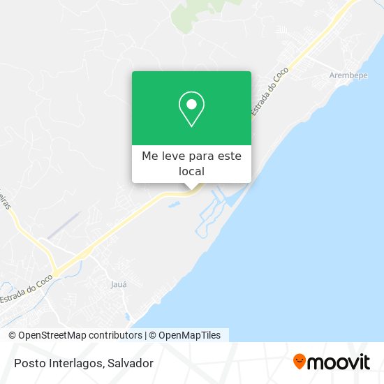 Posto Interlagos mapa