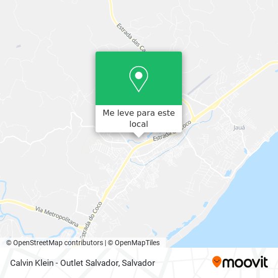 Calvin Klein - Outlet Salvador mapa