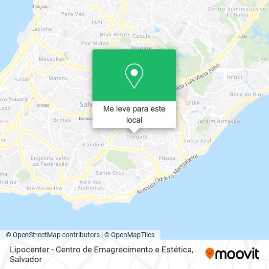 Lipocenter - Centro de Emagrecimento e Estética mapa