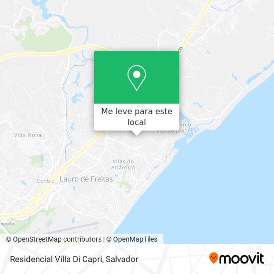 Residencial Villa Di Capri mapa