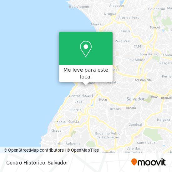Centro Histórico mapa
