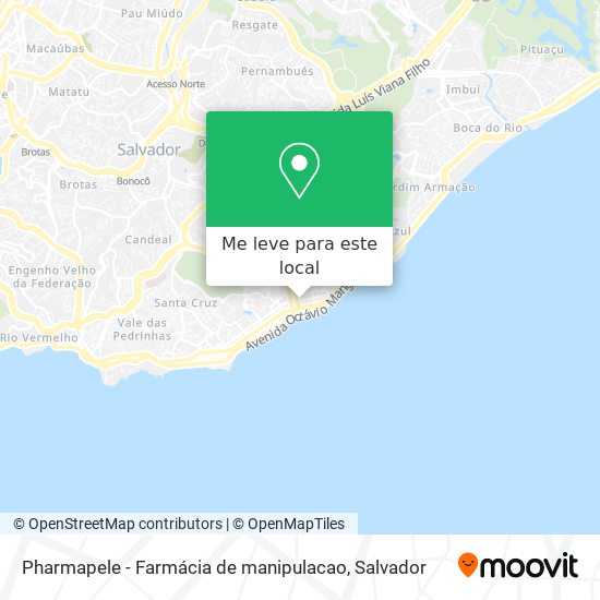 Pharmapele - Farmácia de manipulacao mapa