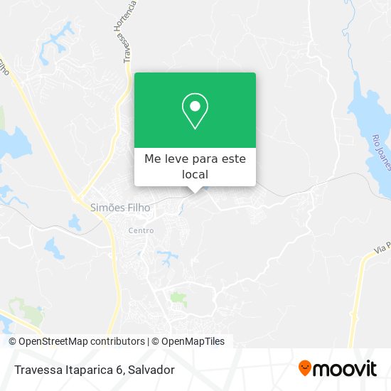 Travessa Itaparica 6 mapa