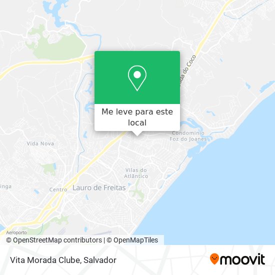 Vita Morada Clube mapa