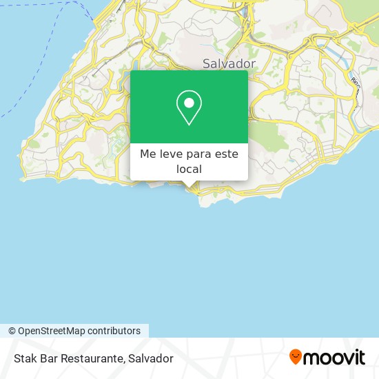 Stak Bar Restaurante mapa