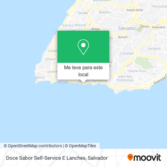 Doce Sabor Self-Service E Lanches mapa