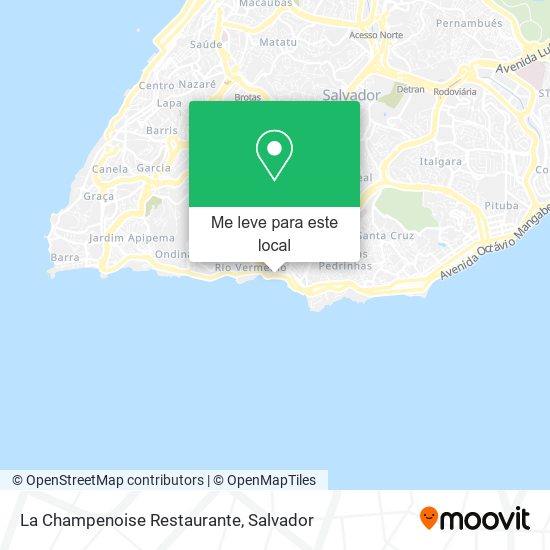 La Champenoise Restaurante mapa