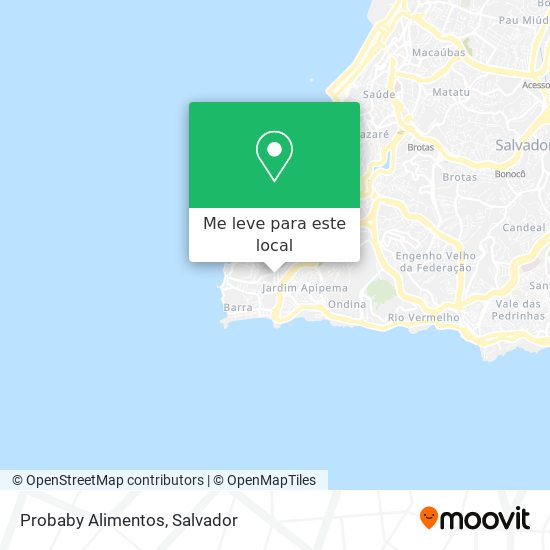 Probaby Alimentos mapa