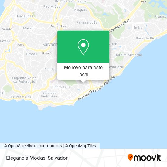 Elegancia Modas mapa