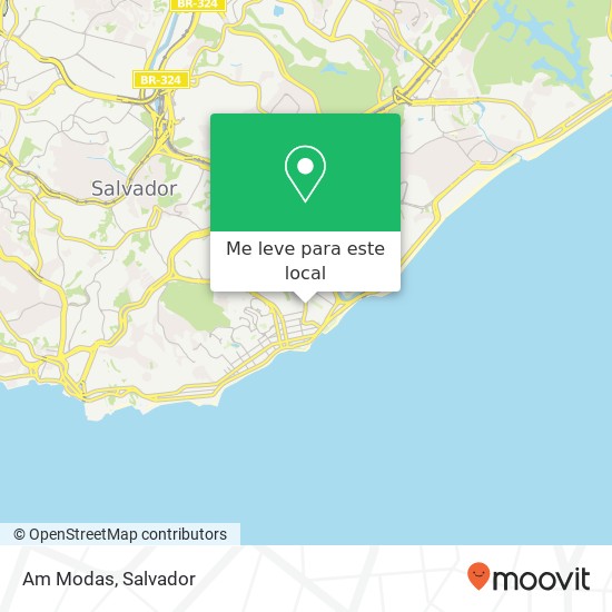 Am Modas, Avenida Paulo VI, 190 Pituba Salvador-BA 41810-000 mapa