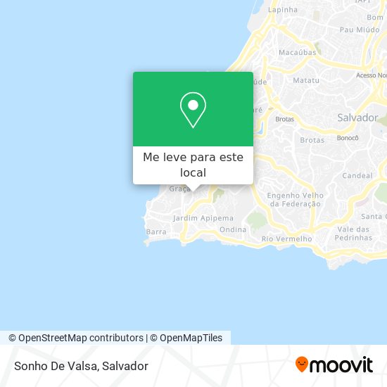 Sonho De Valsa mapa