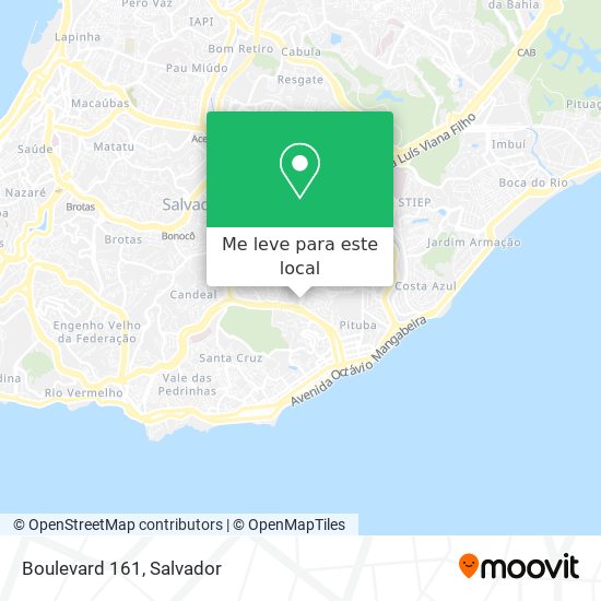 Boulevard 161 mapa