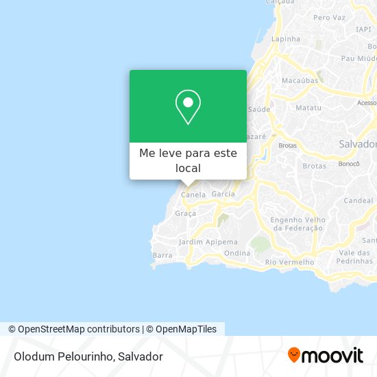 Olodum Pelourinho mapa