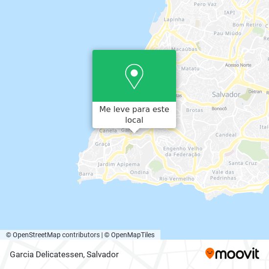 Garcia Delicatessen mapa