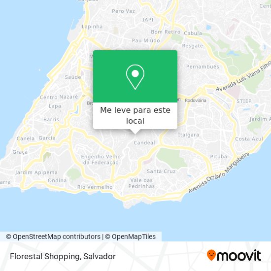 Florestal Shopping mapa