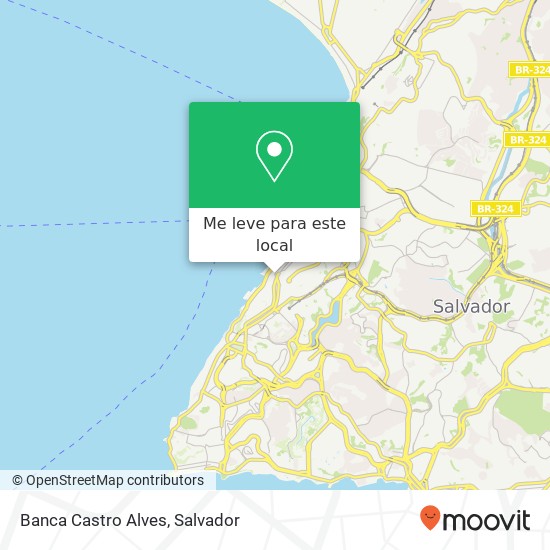 Banca Castro Alves mapa