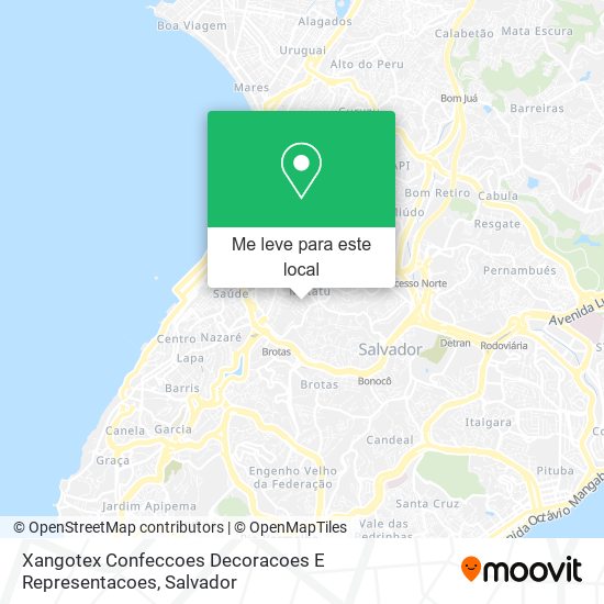 Xangotex Confeccoes Decoracoes E Representacoes mapa