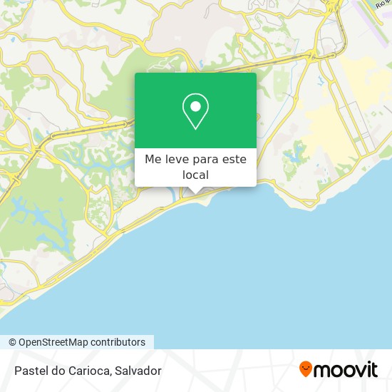 Pastel do Carioca mapa