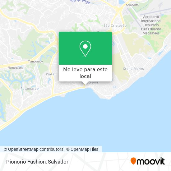 Pionorio Fashion mapa