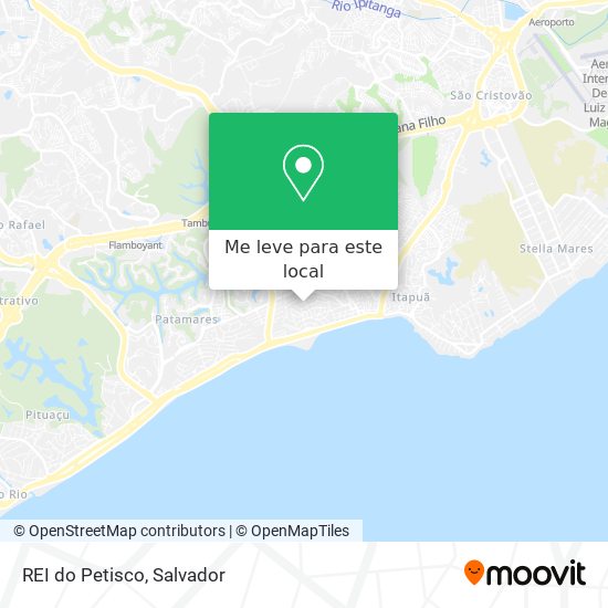 REI do Petisco mapa