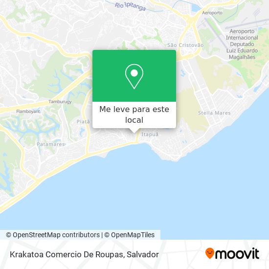 Krakatoa Comercio De Roupas mapa