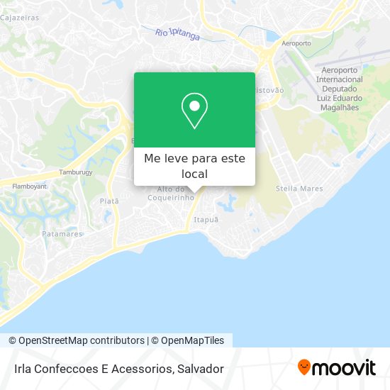 Irla Confeccoes E Acessorios mapa