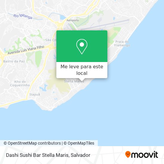 Dashi Sushi Bar Stella Maris mapa