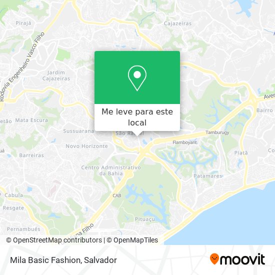 Mila Basic Fashion mapa