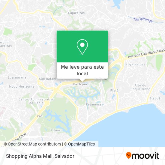 Shopping Alpha Mall mapa