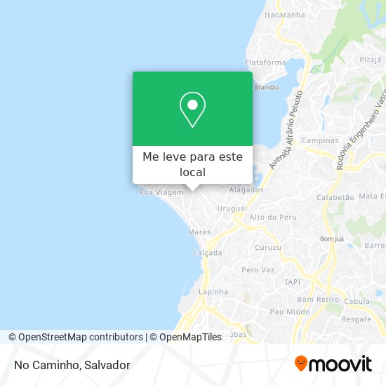 No Caminho mapa