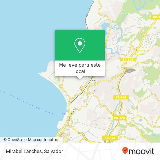 Mirabel Lanches, Rua Seis de Janeiro, 111 Uruguai Salvador-BA 40450-260 mapa