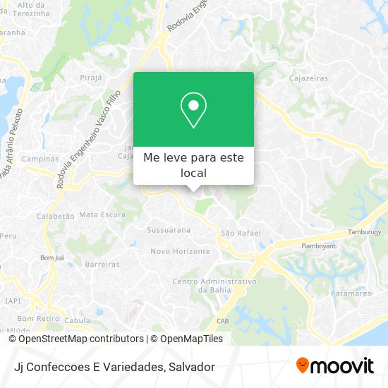 Jj Confeccoes E Variedades mapa