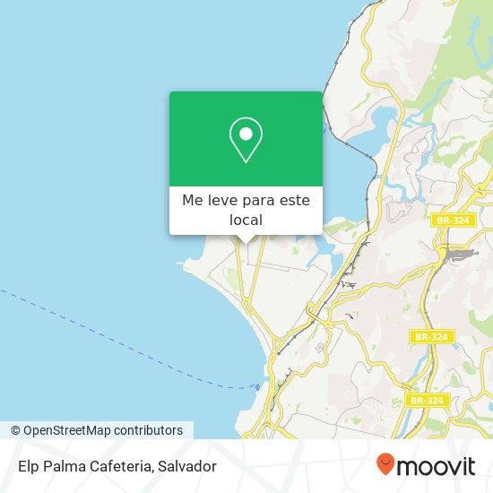 Elp Palma Cafeteria, Rua Guilherme Marback, 25 Bonfim Salvador-BA 40415-160 mapa