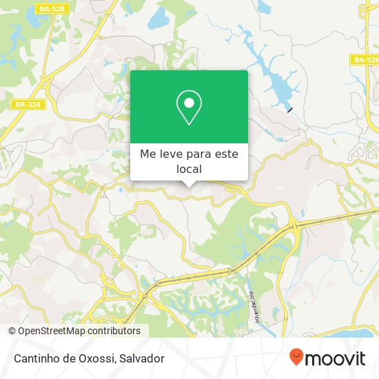 Cantinho de Oxossi, Travessa São Cipriano Nova Brasília Salvador-BA 41350-138 mapa