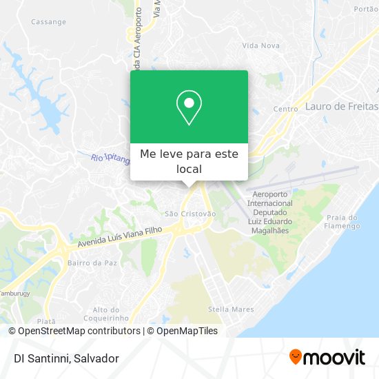 DI Santinni mapa