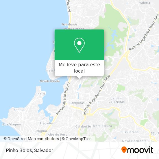 Pinho Bolos mapa