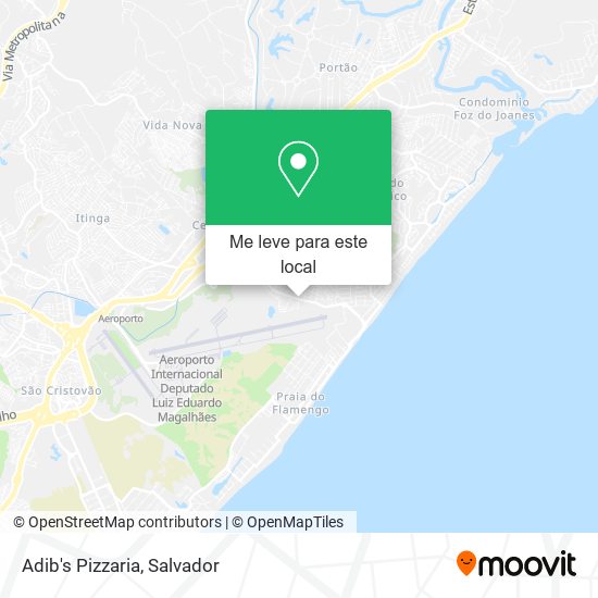 Adib's Pizzaria mapa