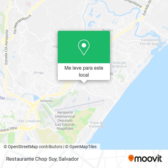 Restaurante Chop Suy mapa