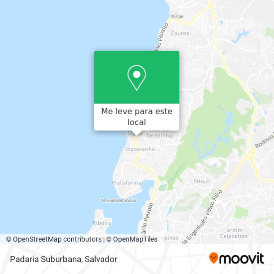 Padaria Suburbana mapa