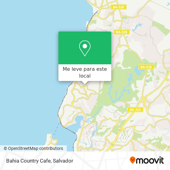 Bahia Country Cafe mapa