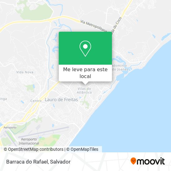 Barraca do Rafael mapa
