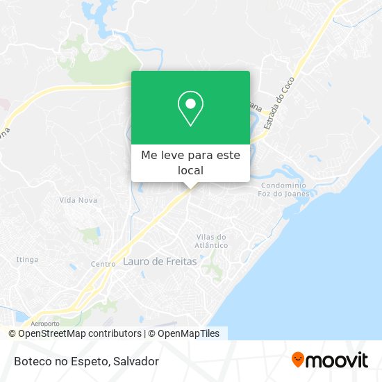 Boteco no Espeto mapa
