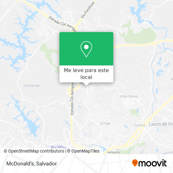 McDonald's mapa