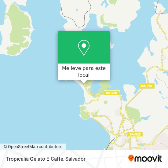 Tropicalia Gelato E Caffe mapa